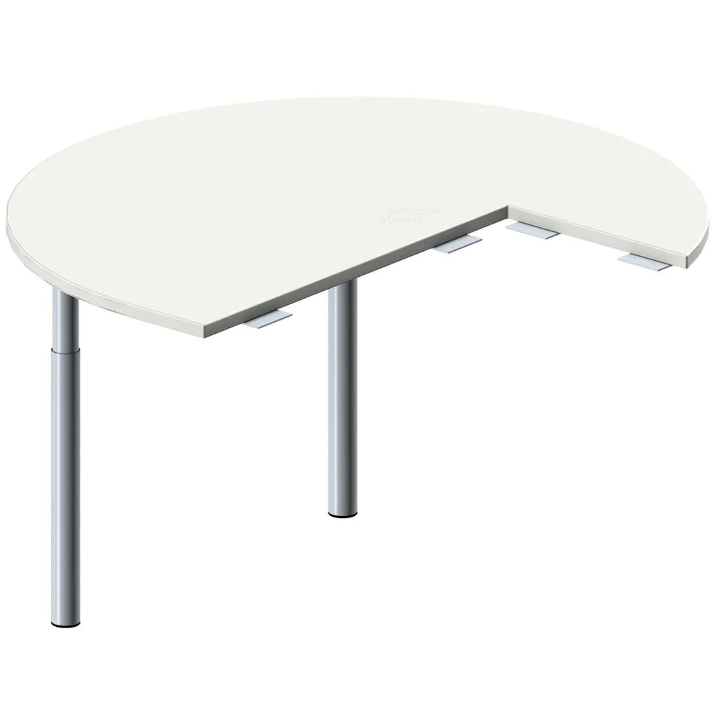 Ansatztisch  Dreiviertelkreis C-Pro von Geramöbel - Produktbild 1 von 6