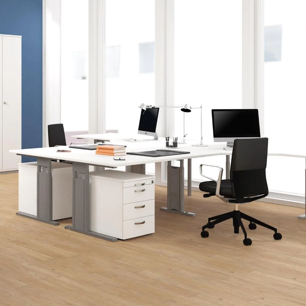 Ansatztisch C-Pro 160 x 50 von Geramöbel - Produktbild 4 von 9