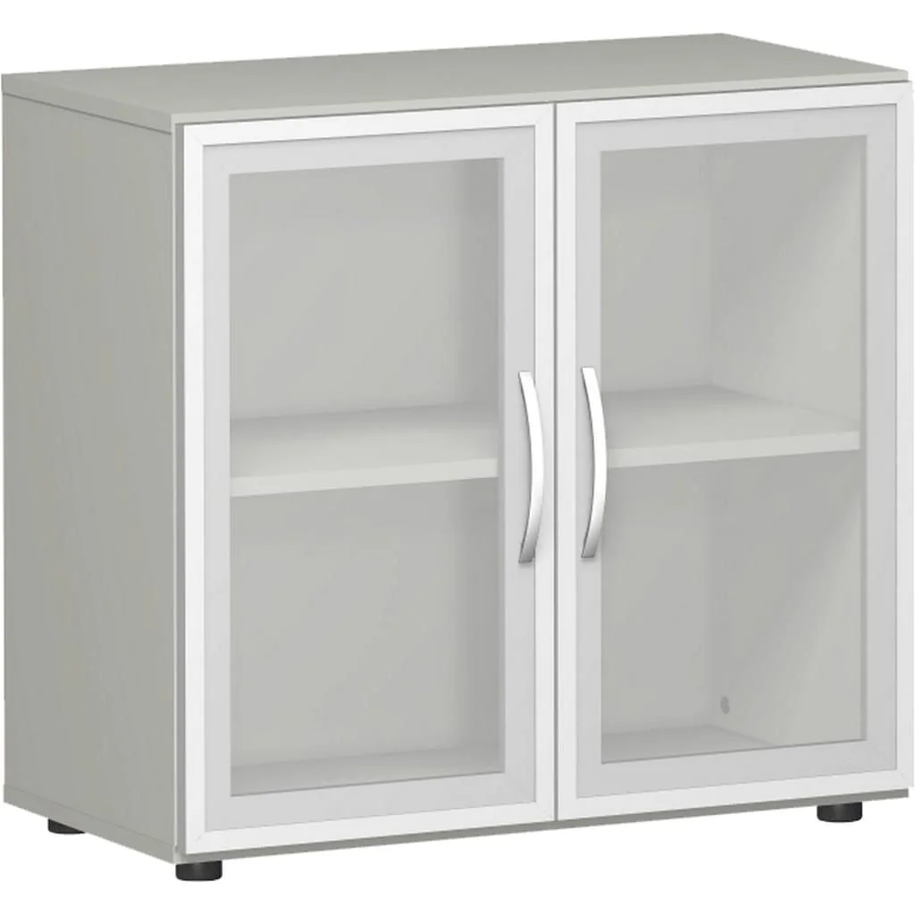 Aktenschrank Flex 2 OH - Glas - zweitürig von Geramöbel - Produktbild 2 von 9