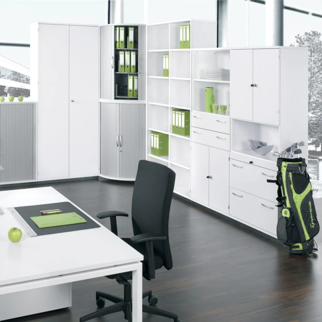 Garderobenschrank Pro 6 OH eintürig von Geramöbel - Produktbild 4 von 10