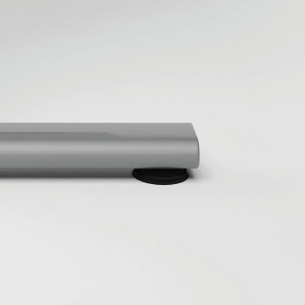 Kabeldurchlassbuchse unmontiert 80 mm - Silber von Geramöbel - Produktbild 4 von 7