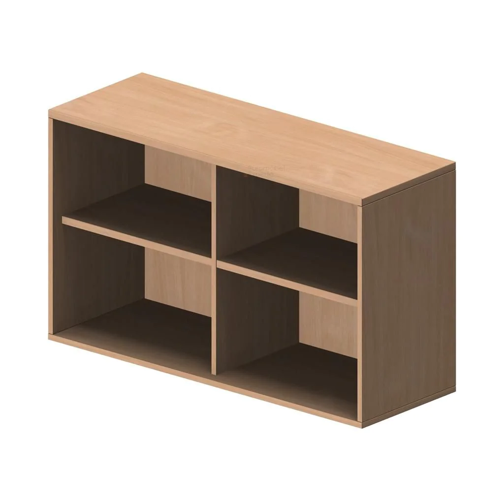 Anstellregal Pro 2 OH mit Mittelwand von Geramöbel - Produktbild 5 von 9