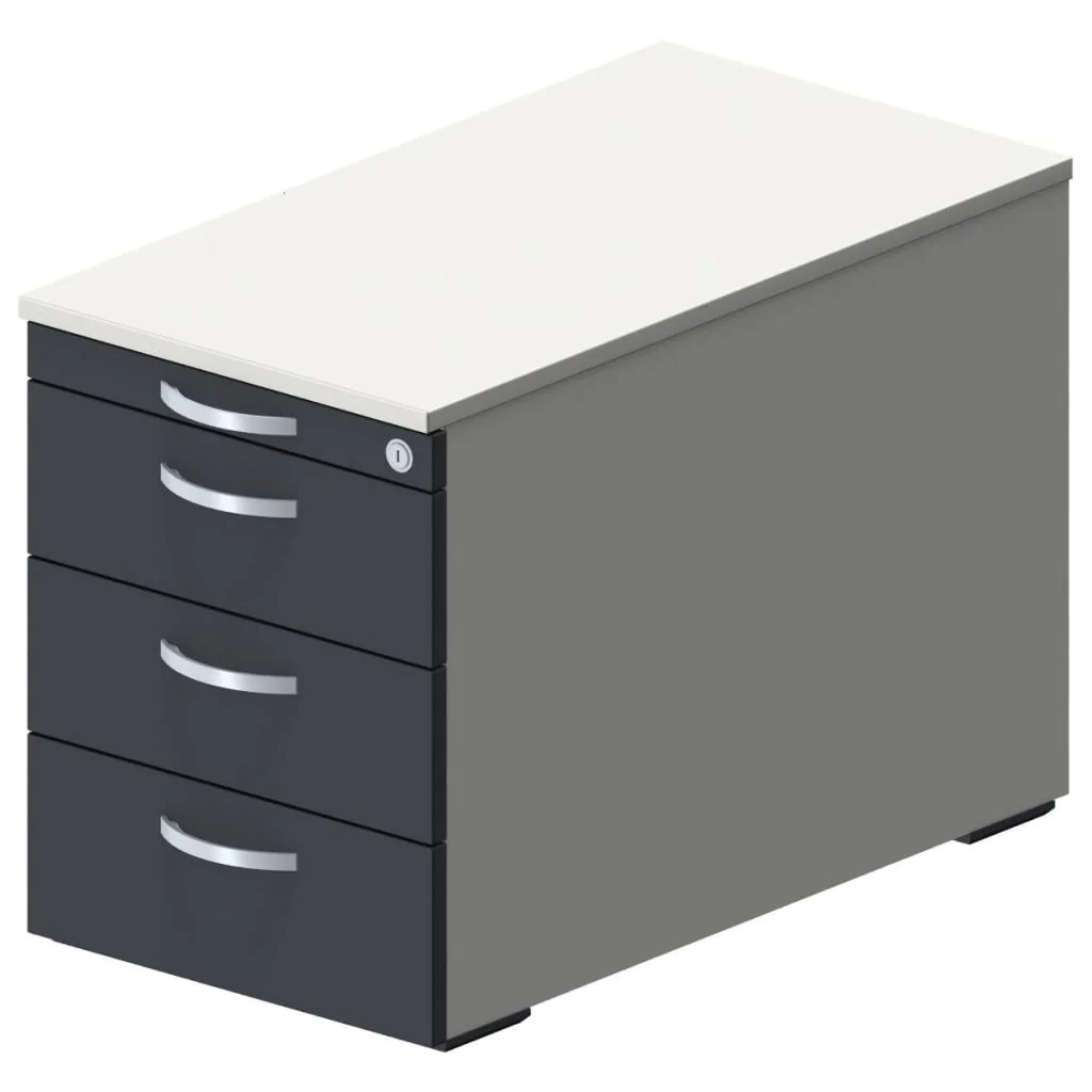 Rollcontainer 4S - T 80 cm von Geramöbel - Produktbild 6 von 16