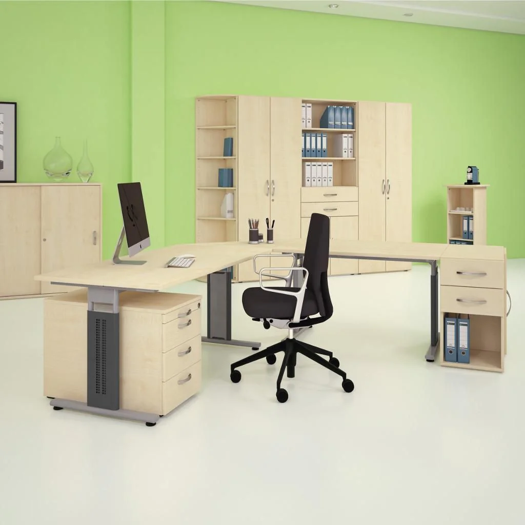Rollcontainer 2SHR - T 80 cm von Geramöbel - Produktbild 15 von 16