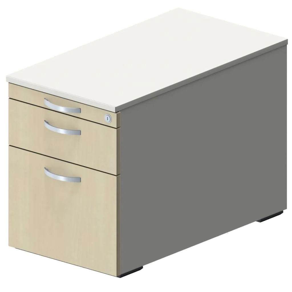 Rollcontainer 2SHR - T 80 cm von Geramöbel - Produktbild 9 von 16