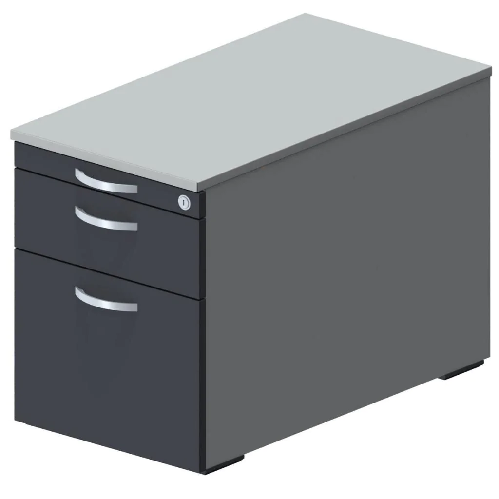 Rollcontainer 2SHR - T 80 cm von Geramöbel - Produktbild 10 von 16