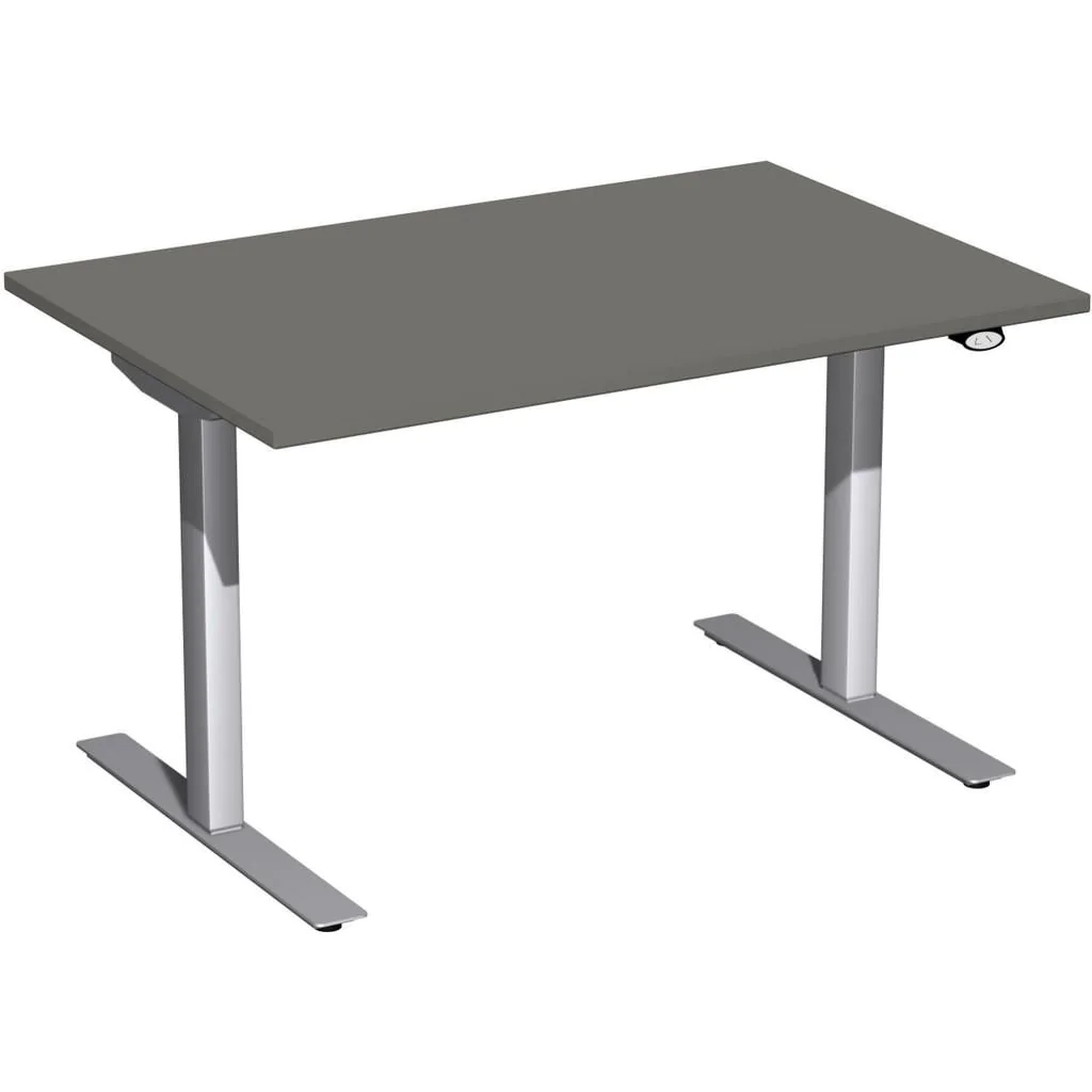 Höhenverstellbarer Schreibtisch Elektro Flex Rechteckform von Geramöbel - Produktbild 6 von 15