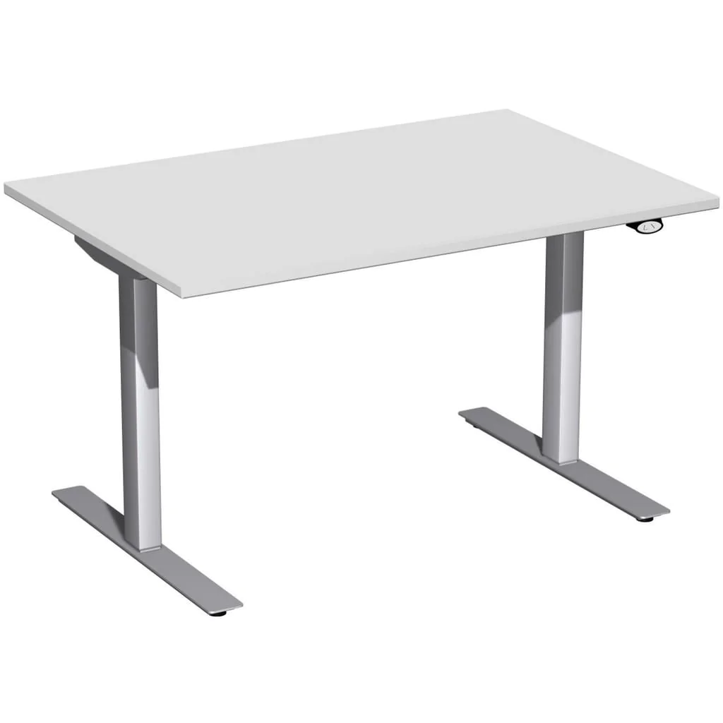 Höhenverstellbarer Schreibtisch Elektro Flex Rechteckform von Geramöbel - Produktbild 7 von 15