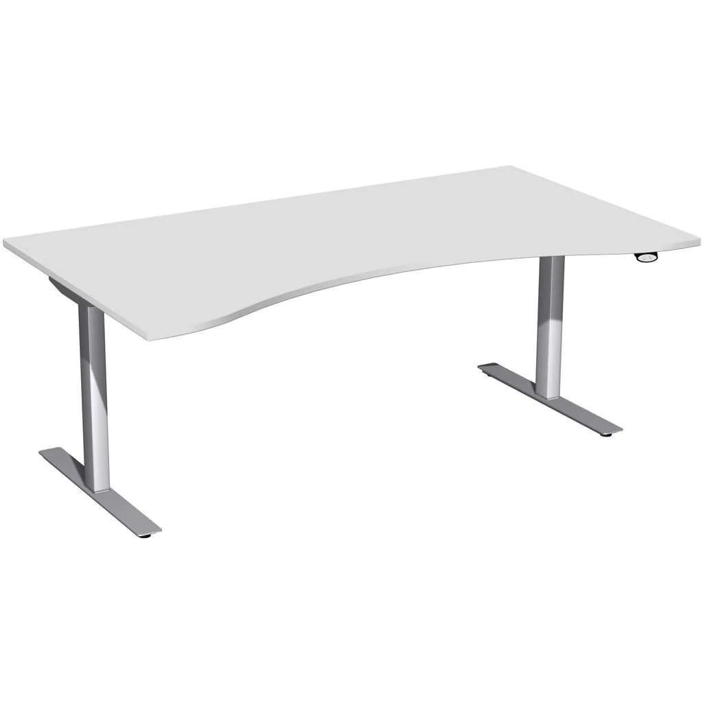 Höhenverstellbarer Schreibtisch Elektro Flex Ergoform von Geramöbel - Produktbild 10 von 12
