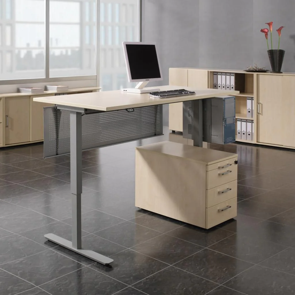 Höhenverstellbarer Schreibtisch Elektro Flex Ergoform von Geramöbel - Produktbild 12 von 12