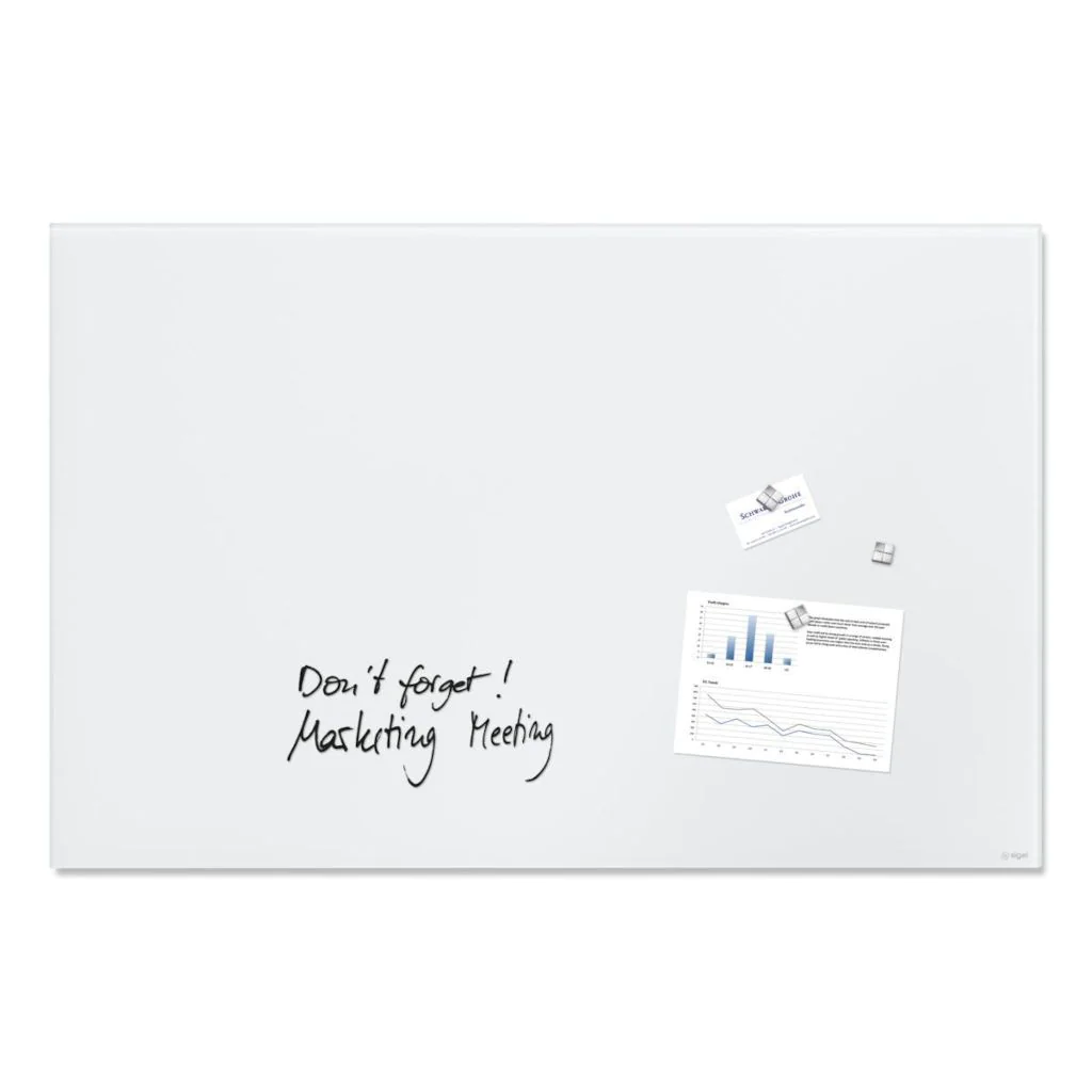 Glas-Whiteboard Artverum 100 x 65 x 1,5 cm - Super-Weiß matt von Sigel - Produktbild 1 von 1