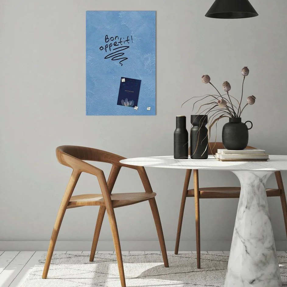Glas-Magnettafel Artverum - Blue Structure matt von Sigel - Produktbild 2 von 6