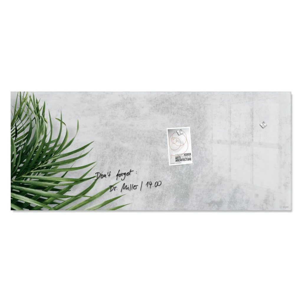 Glas-Magnettafel Artverum 130 x 55 x 1,8 cm - Botanic von Sigel - Produktbild 6 von 6