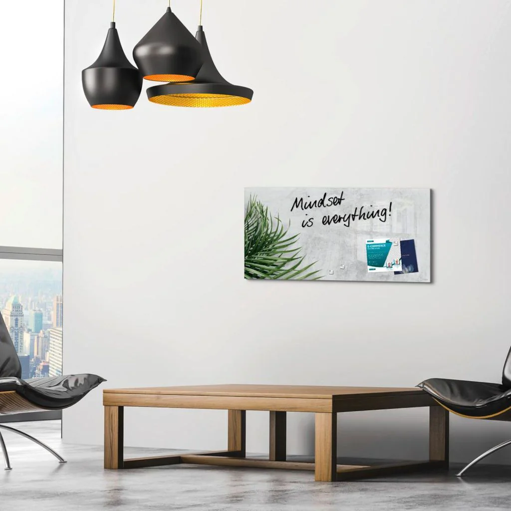 Glas-Magnettafel Artverum 91 x 46 x 1,5 cm - Botanic - SIG-GL288
