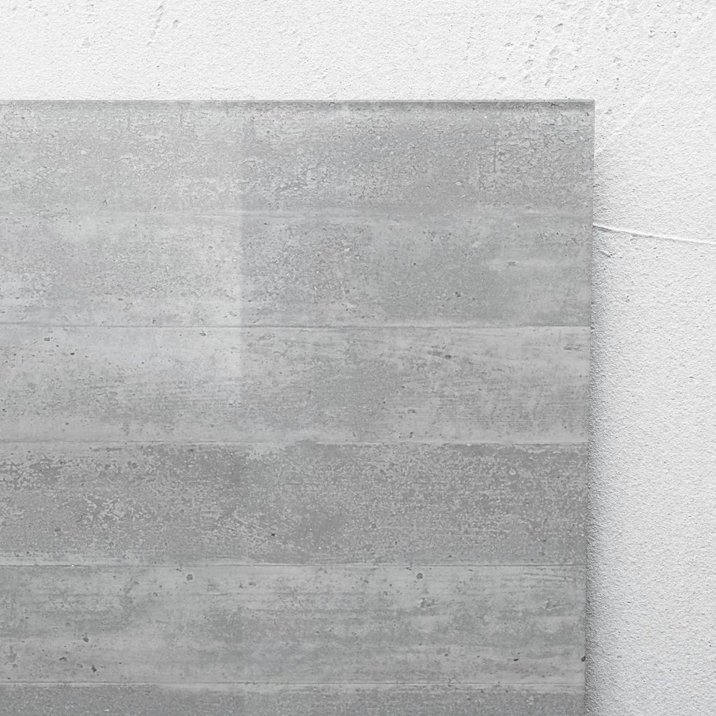 Glas-Magnettafel Artverum 91 x 46 x 1,5 cm - Sichtbeton von Sigel - Produktbild 7 von 7