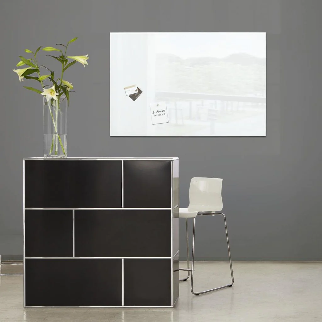 Glas-Whiteboard Artverum 100 x 65 x 1,5 cm - Super-Weiß von Sigel - Produktbild 5 von 5