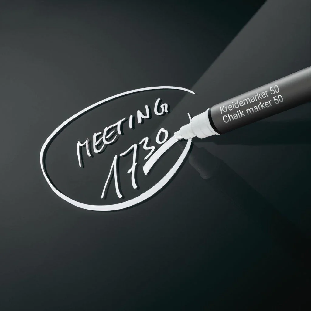 Glas-Whiteboard Artverum 120 x 90 x 1,8 cm - Schwarz von Sigel - Produktbild 5 von 8
