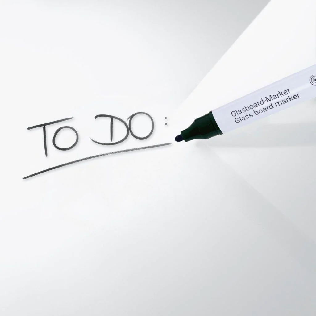 Glas-Whiteboard Artverum 150 x 100 x 1,8 cm - Super-Weiß von Sigel - Produktbild 6 von 8