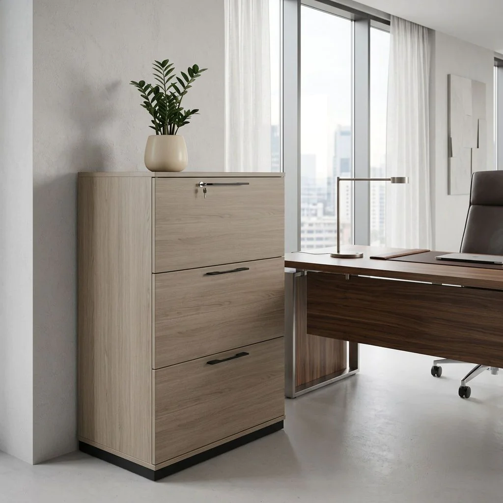 Hängeregistraturschrank SQart 3 OH von Nowy Styl - Produktbild 5 von 6