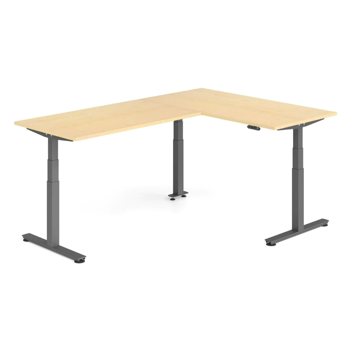 Höhenverstellbarer Schreibtisch XDSMW Eckform - HBA-XDSMW