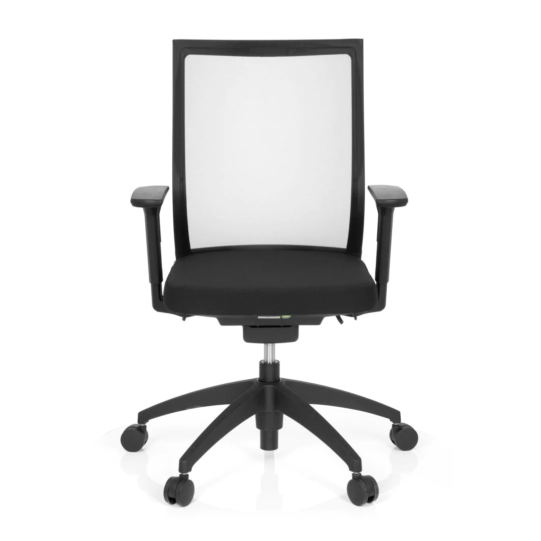 Bürostuhl Drehstuhl ASPEN Netzstoff schwarz - HJH-657620