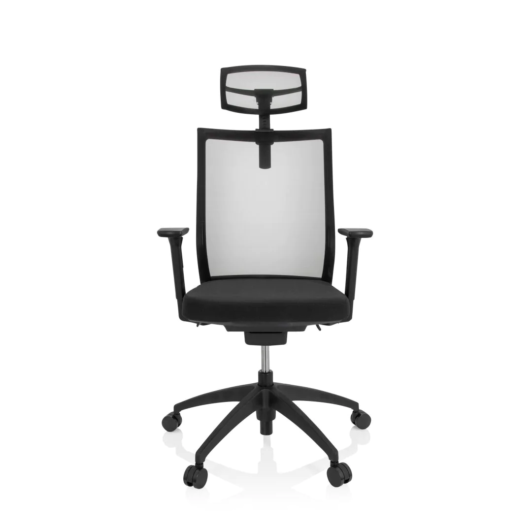 Bürostuhl Drehstuhl ASPEN PRO Netzstoff schwarz - HJH-657633