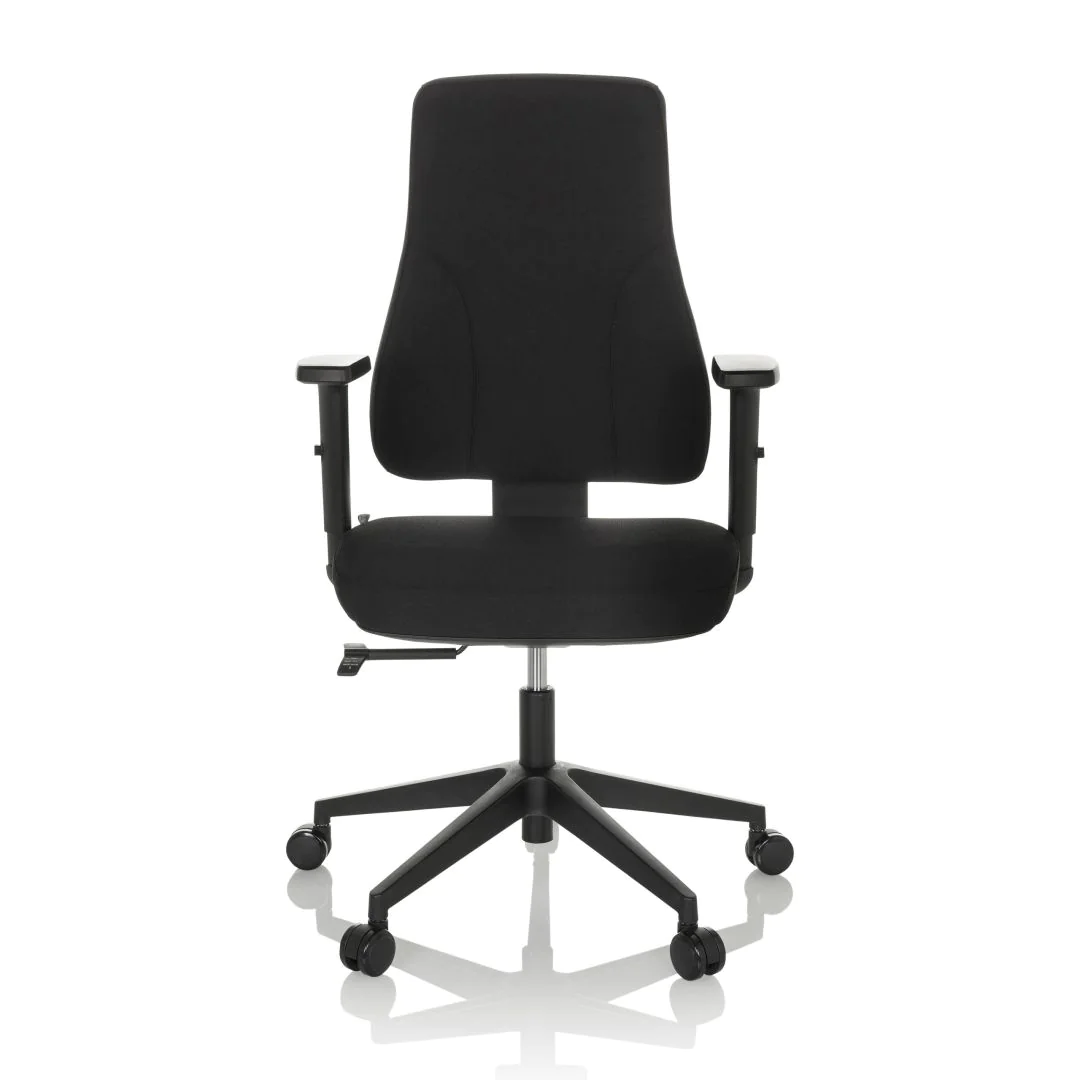 Bürostuhl Drehstuhl MATHES Stoff schwarz - HJH-810015