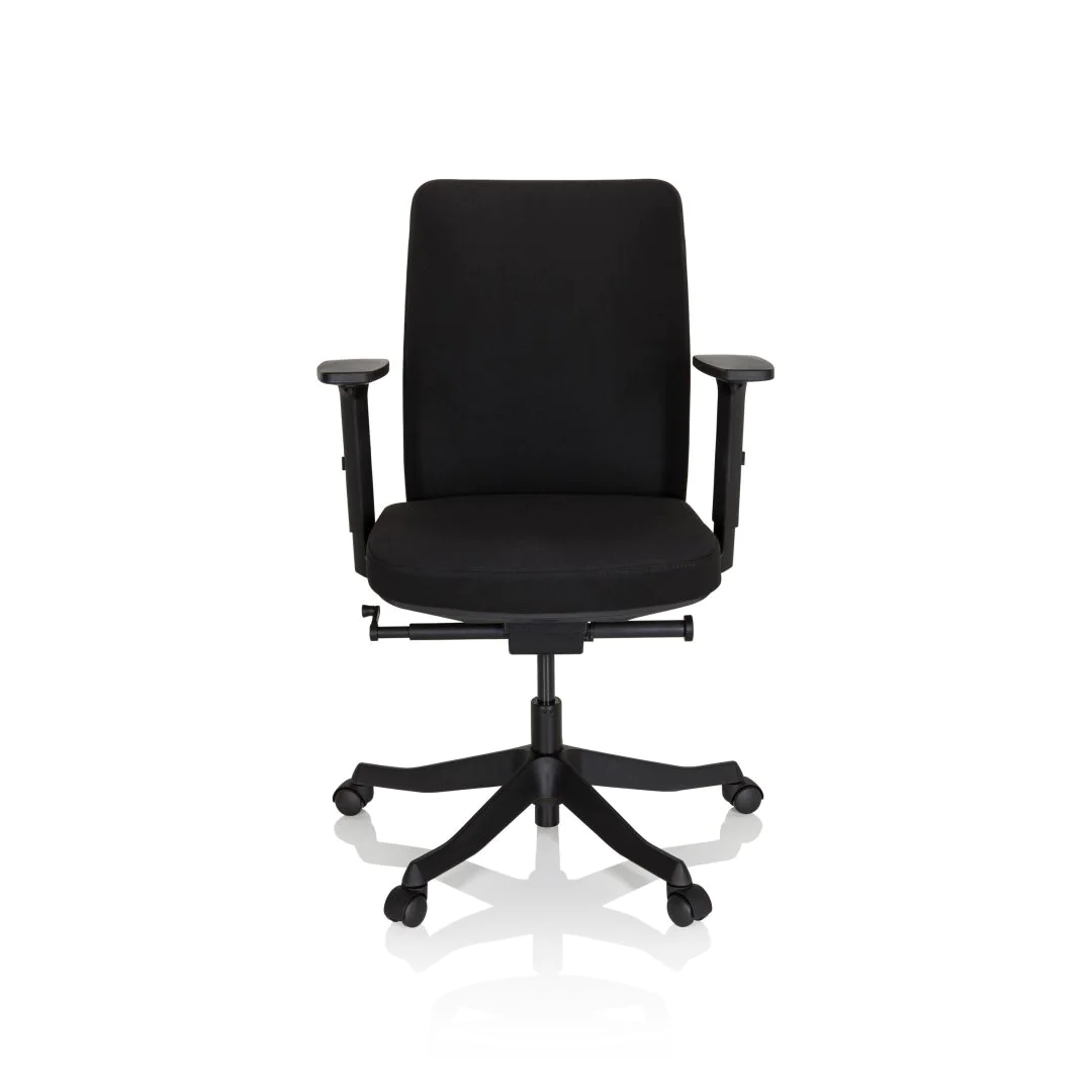 Bürostuhl Drehstuhl SENATOR Stoff schwarz - HJH-640521