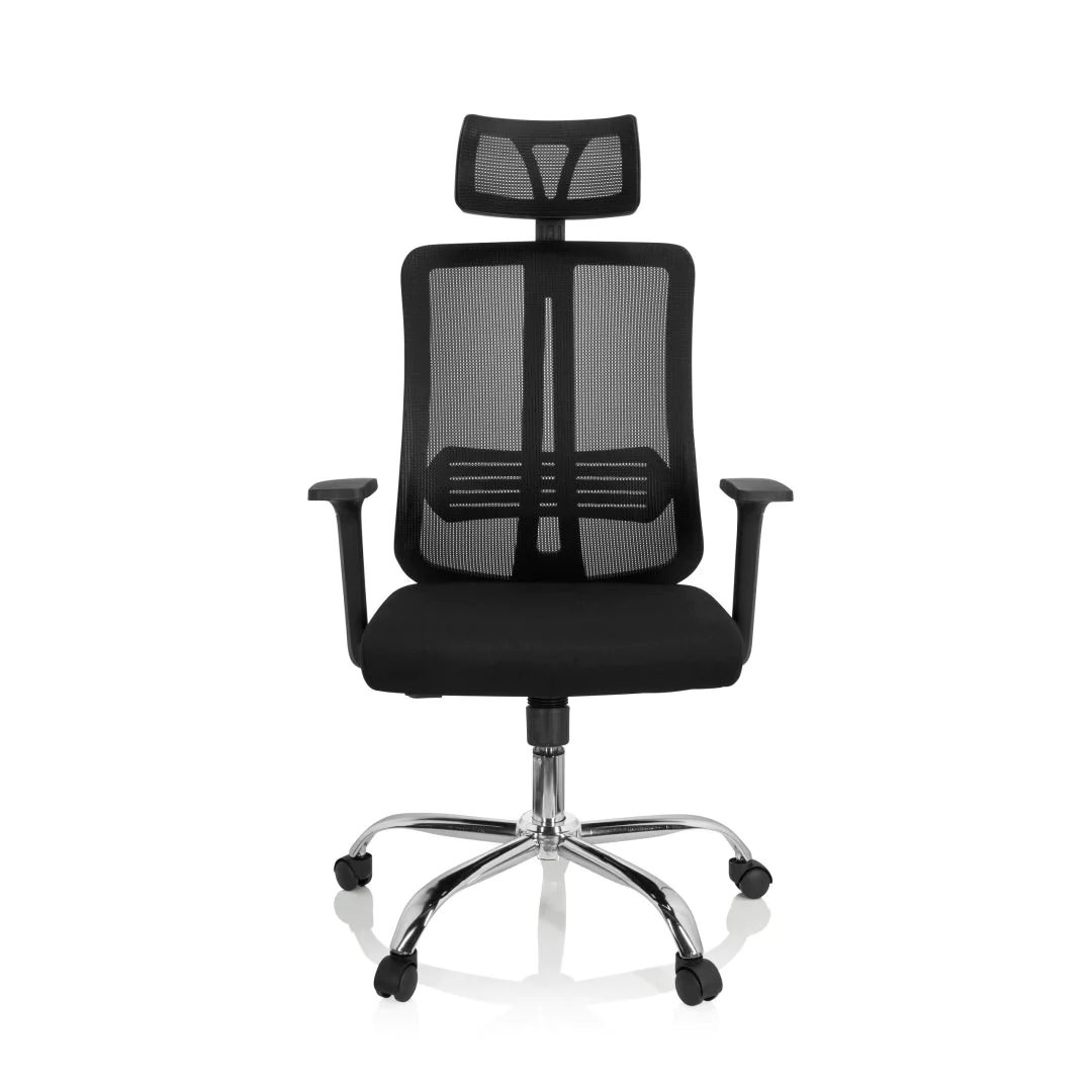 Bürostuhl Drehstuhl ZH 200 Netzstoff schwarz - HJH-719221