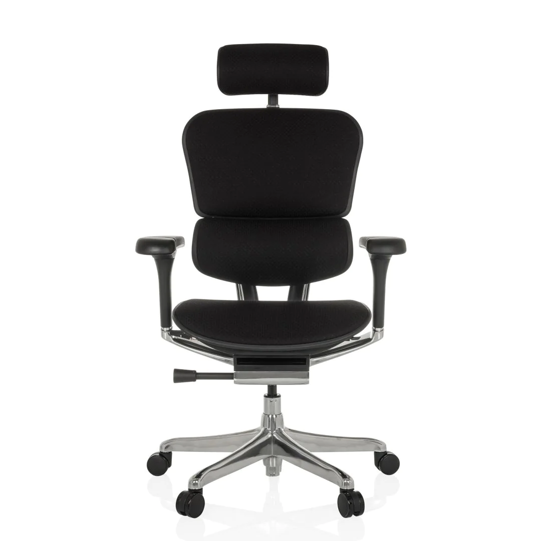 Bürostuhl Chefsessel ERGOHUMAN GEN2 Stoff schwarz - HJH-652304