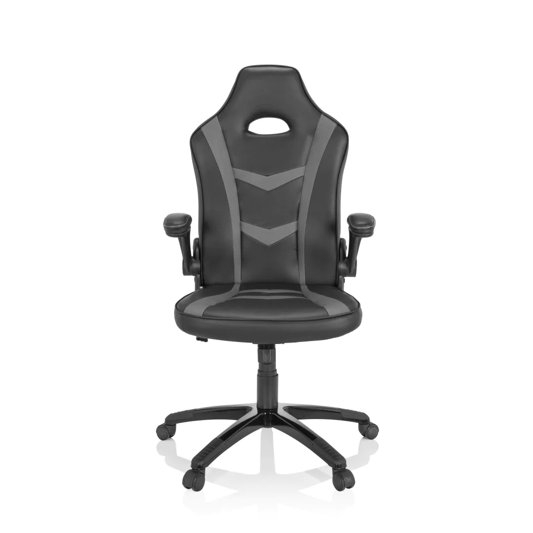 Bürostuhl Chefsessel GAME SPORT B Kunstleder schwarz - HJH-729424