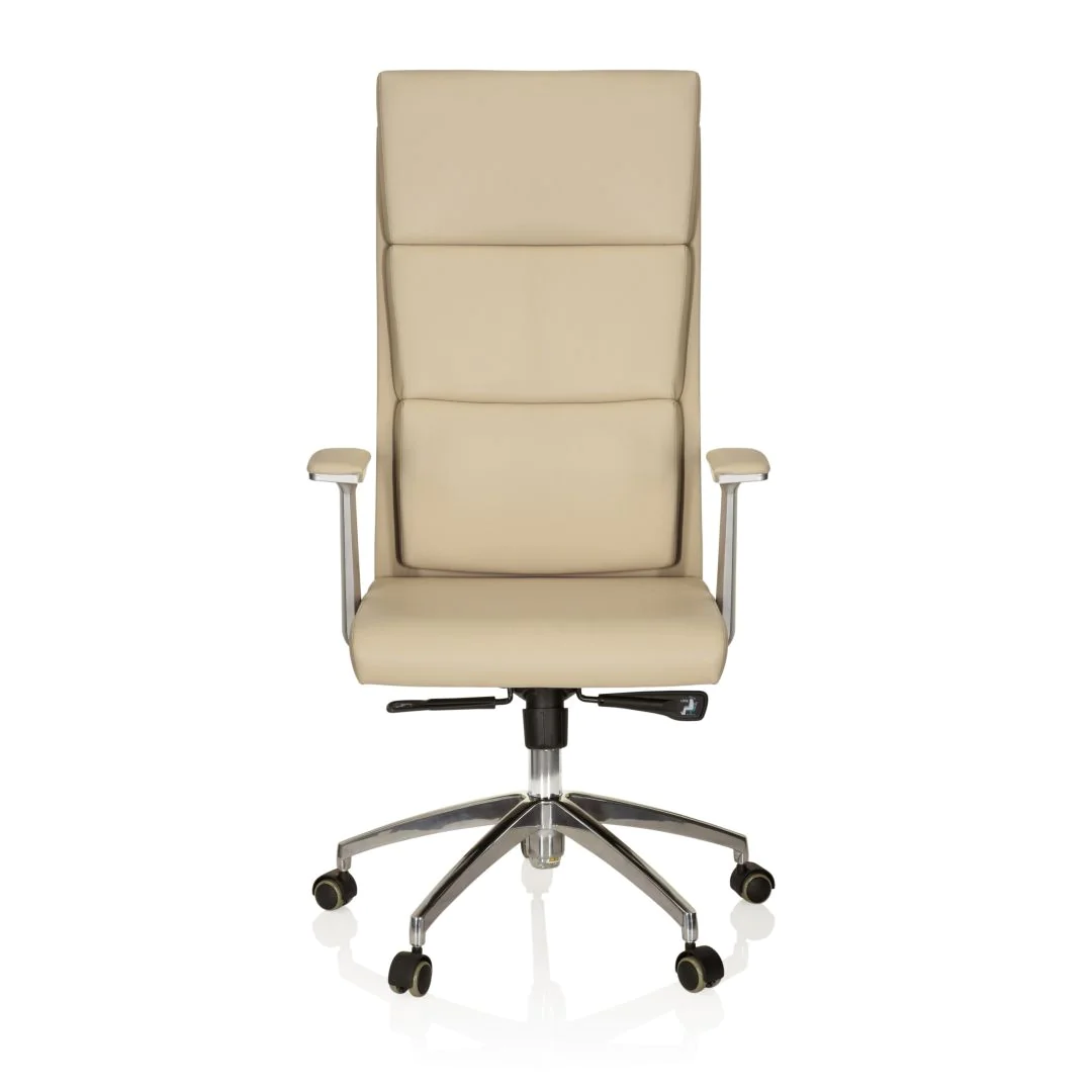 Bürostuhl Chefsessel MONZA 20 Leder - HJH-MONZA-20