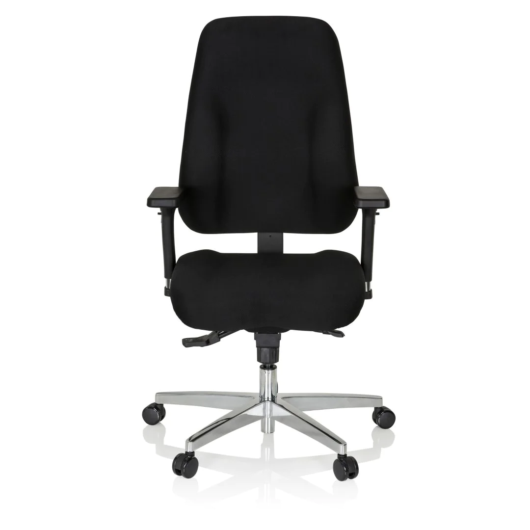 Bürostuhl Chefsessel ZENIT COMFORT schwarz - HJH-702304