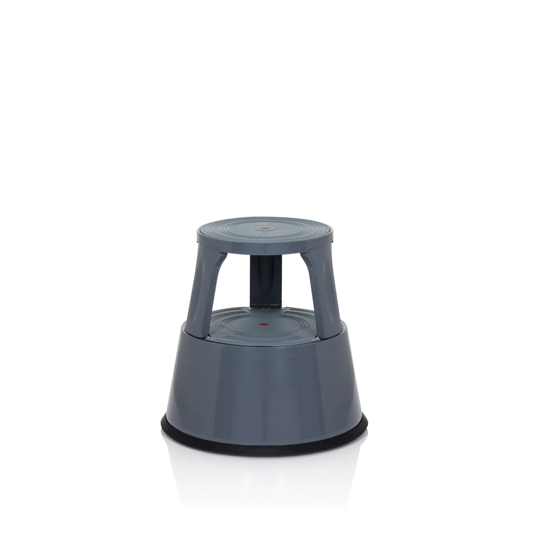 Tritthocker Rollhocker TIO-M II Metall - HJH-TIO-M-II