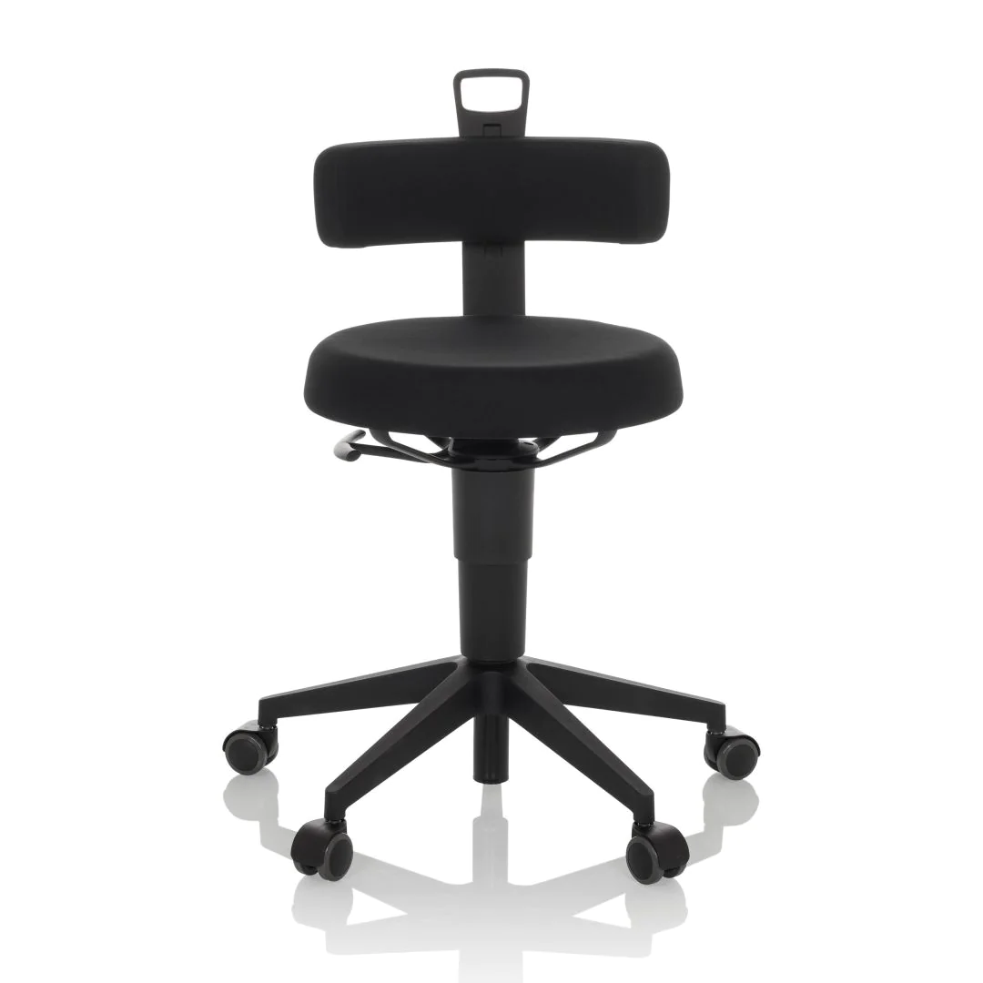 Arbeitshocker Balancestuhl TOP WORK FLEX Stoff - HJH-WORK-FLEX