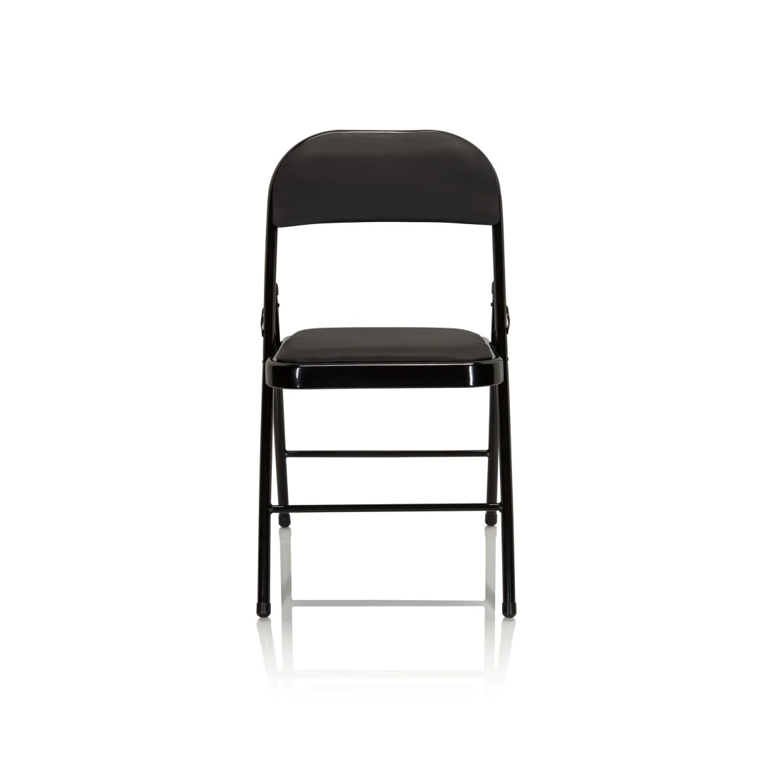 Konferenzstuhl Besucherstuhl Klappstuhl TUDELA schwarz 4er Pack - HJH-803004