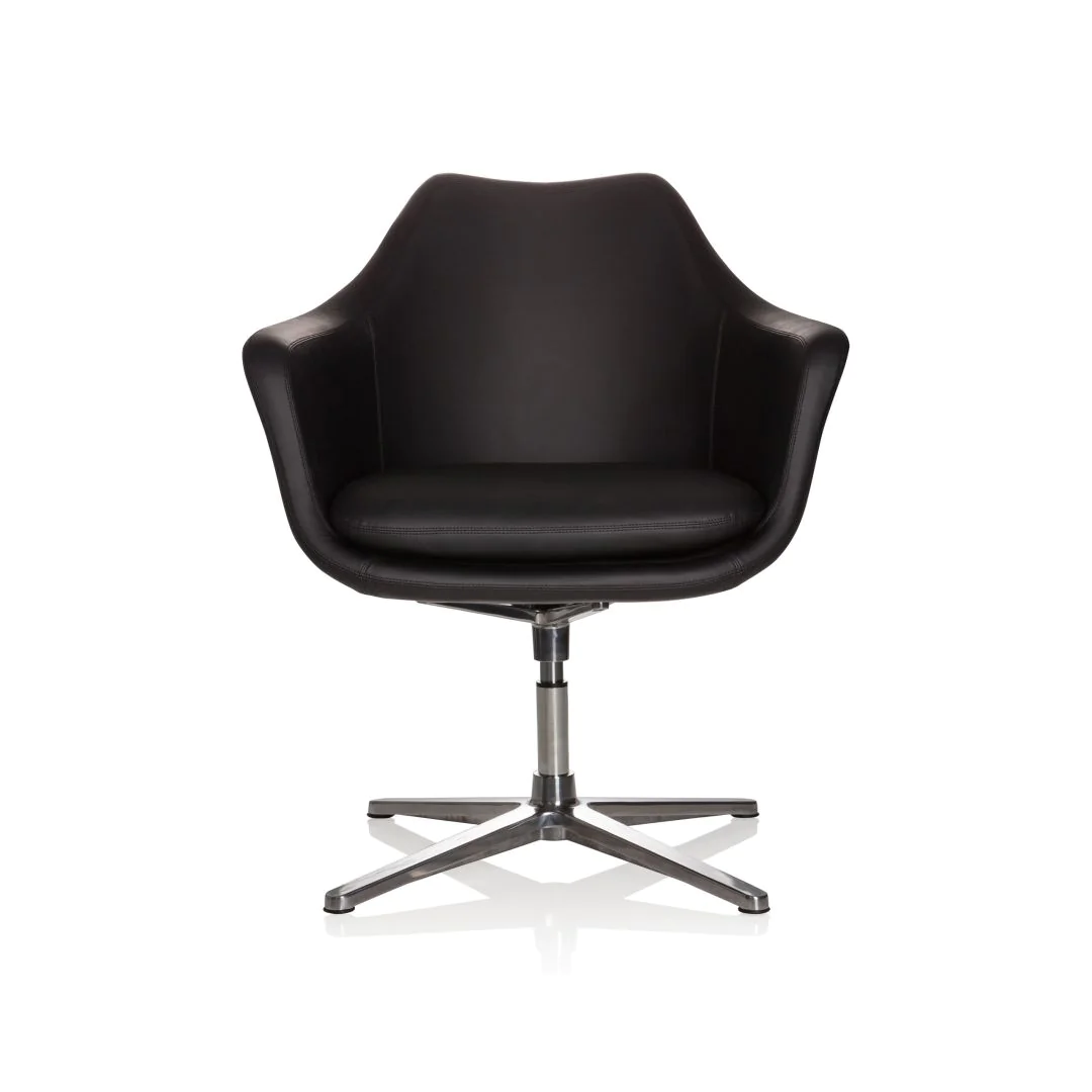 Bürostuhl Loungesessel ARTEMIA Kunstleder - HJH-ARTEMIA