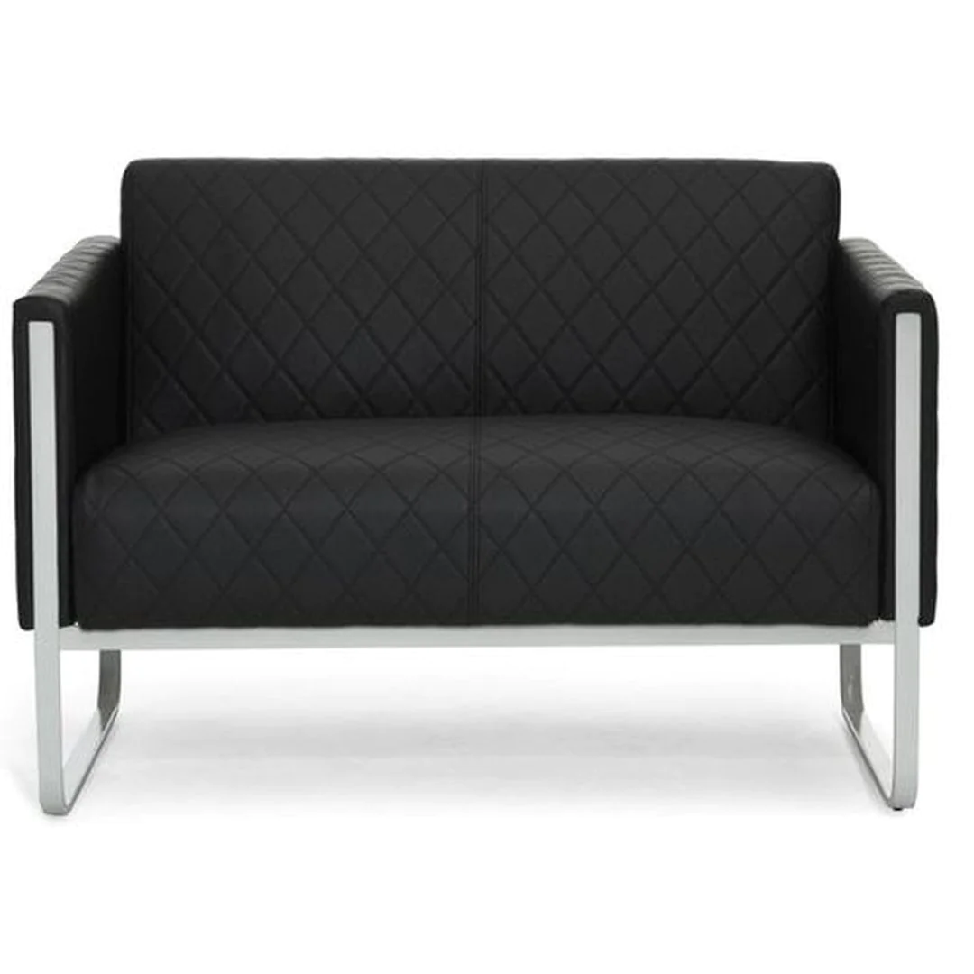 Loungemöbel Antigua Step 2-Sitzer - Schwarz - HJH-713310