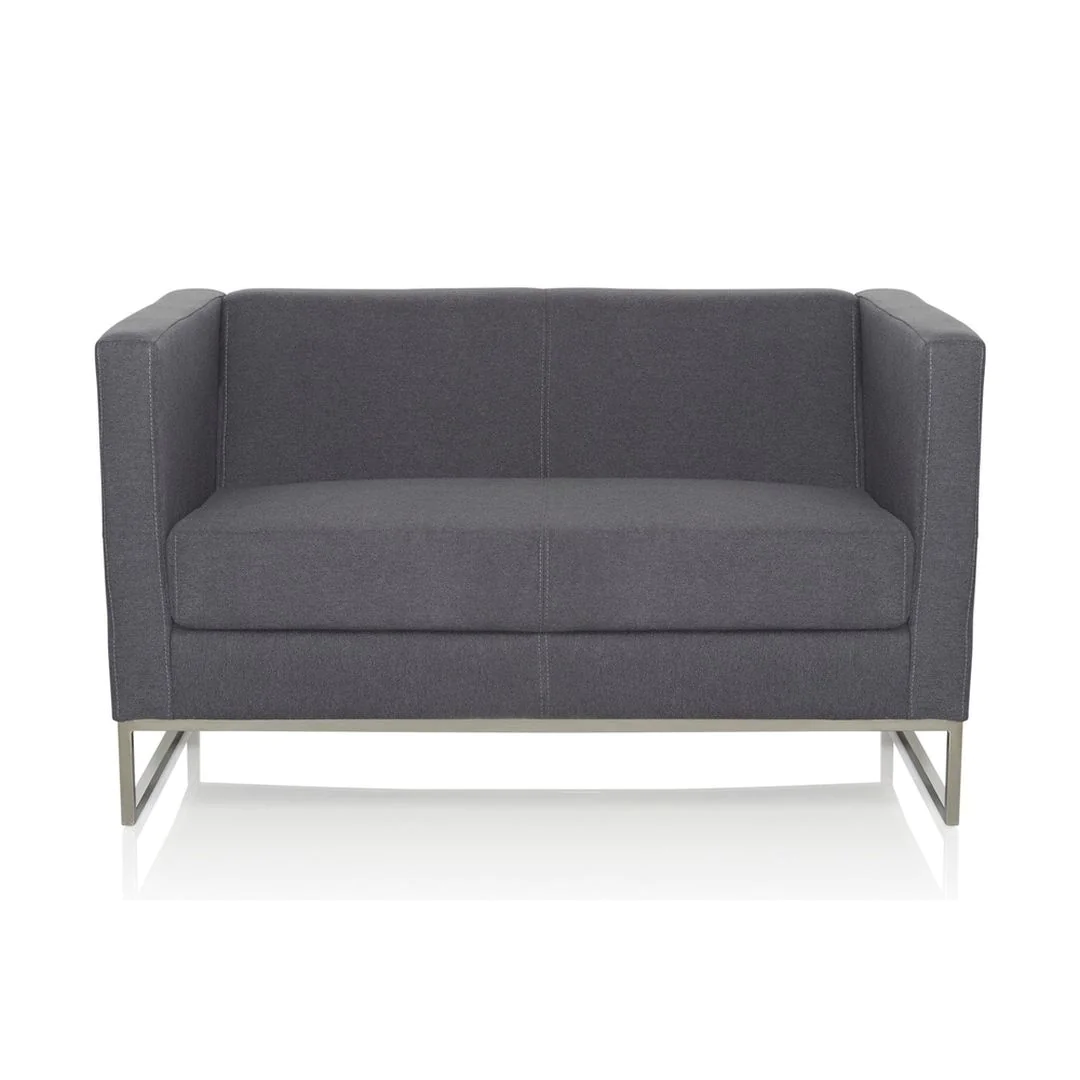 Loungemöbel Levantado 2-Sitzer - Dunkelgrau - HJH-713502