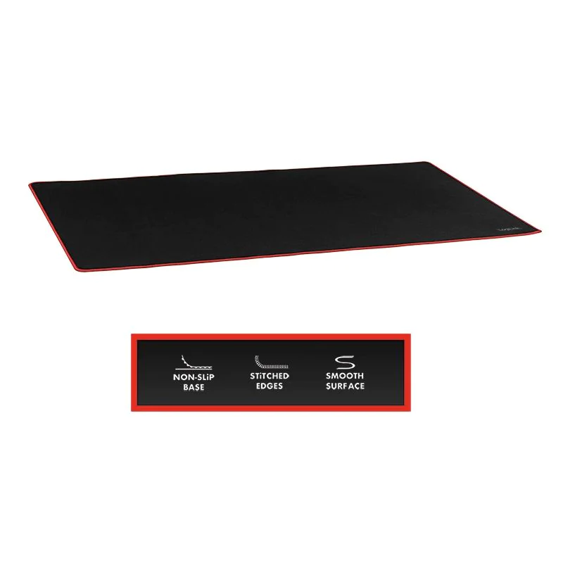 XXXL Gaming Mauspad 120x60x0,3 cm schwarz von LogiLink - Produktbild 2 von 7