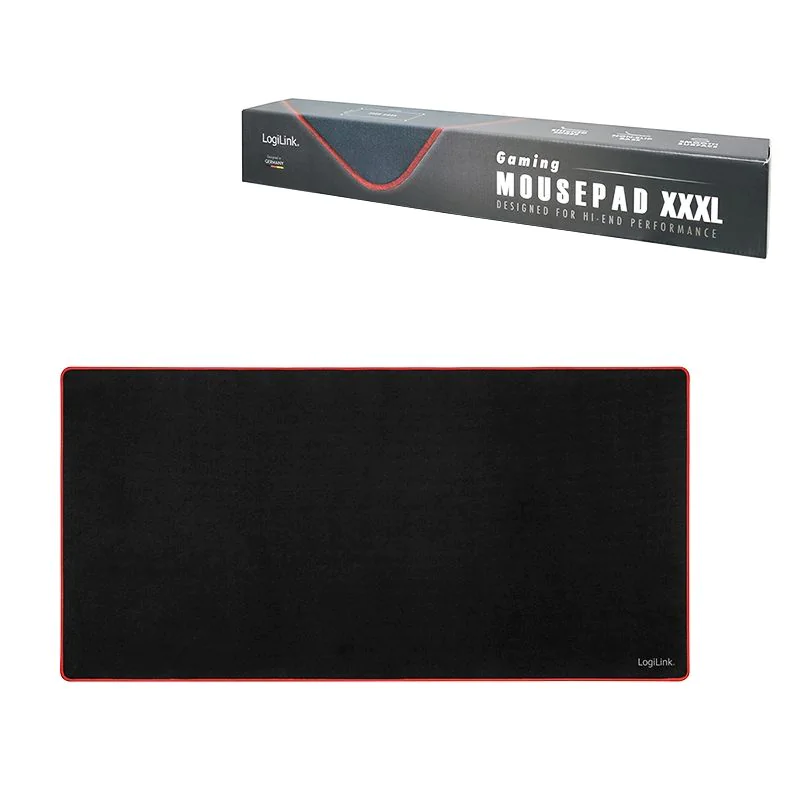 XXXL Gaming Mauspad 120x60x0,3 cm schwarz von LogiLink - Produktbild 7 von 7