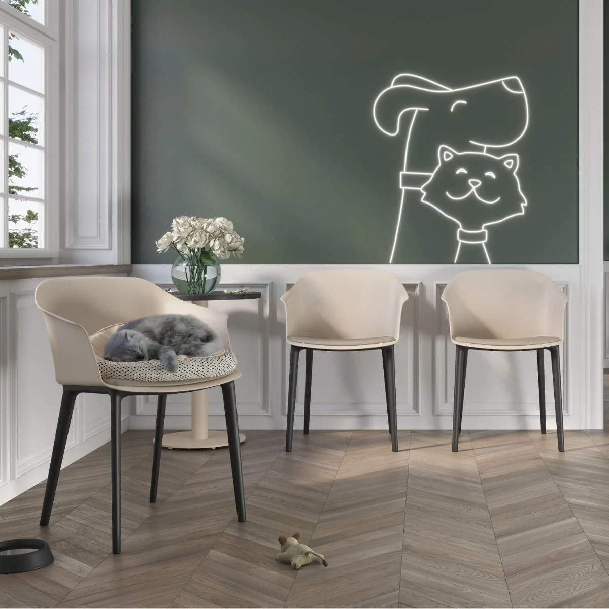 Besucherstuhl Inta - Outdoor von Nowy Styl - Produktbild 4 von 4