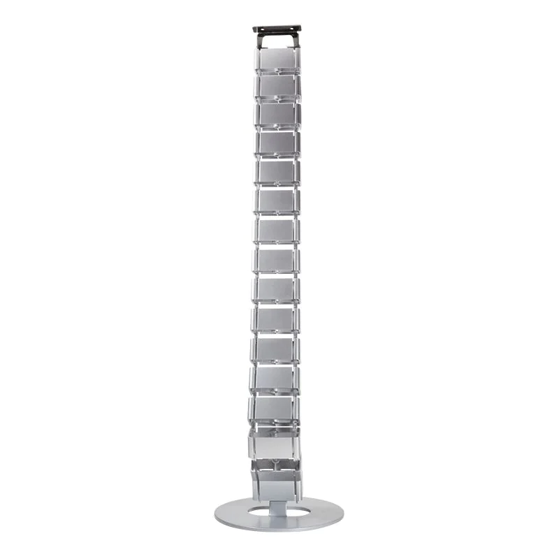 Kabelkanal flexibel 800 x 68 mm (18 Gelenke) silber von LogiLink - Produktbild 2 von 10
