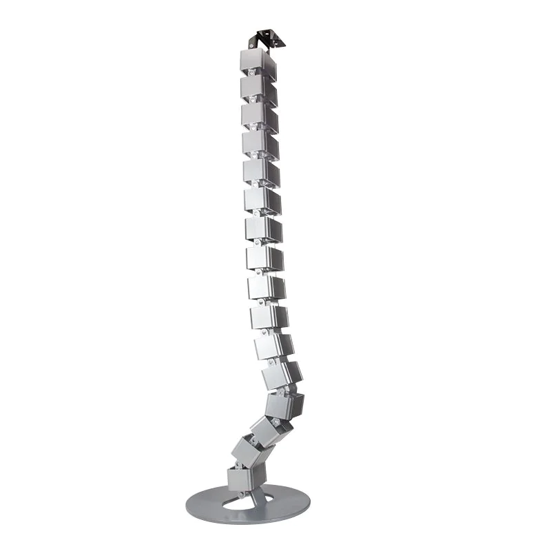 Kabelkanal flexibel 800 x 68 mm (18 Gelenke) silber von LogiLink - Produktbild 3 von 10