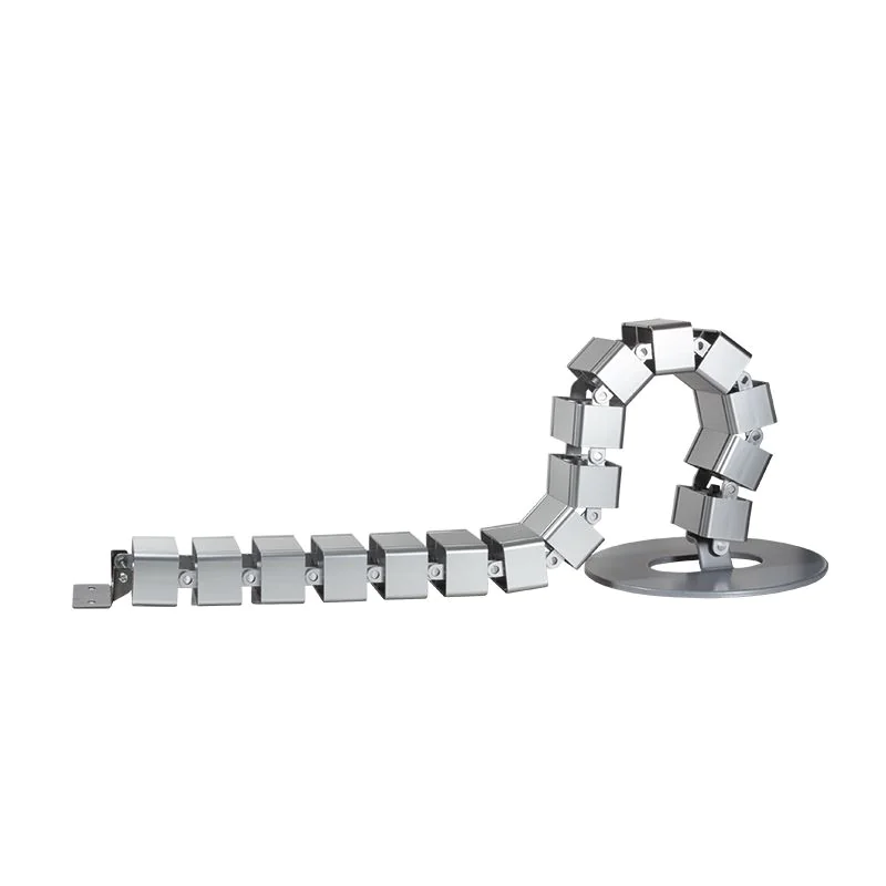 Kabelkanal flexibel 800 x 68 mm (18 Gelenke) silber von LogiLink - Produktbild 4 von 10