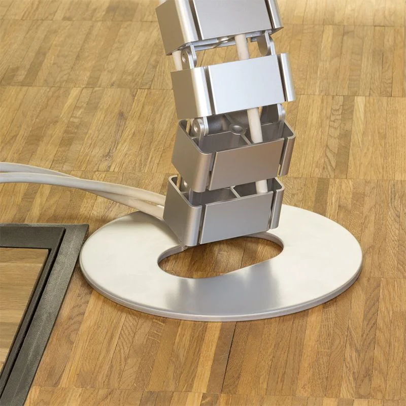 Kabelkanal flexibel 800 x 68 mm (18 Gelenke) silber von LogiLink - Produktbild 8 von 10