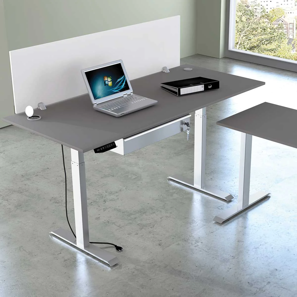 Höhenverstellbarer Schreibtisch Stayble Lite One von Deskonia - Produktbild 4 von 20