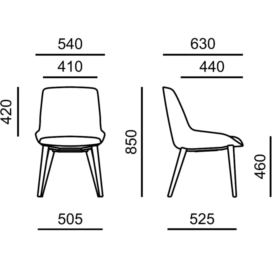 Konferenzstuhl Kloe 5301 4FH von RIM - Produktbild 7 von 8