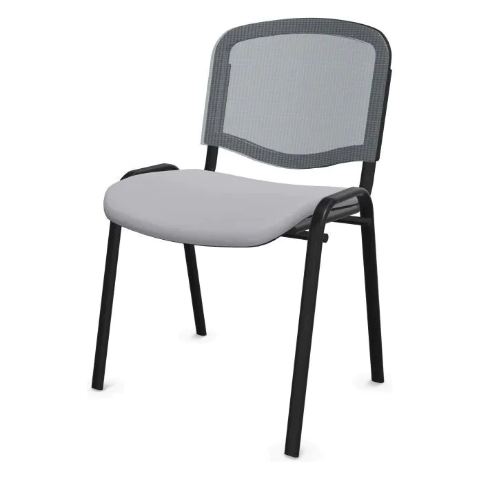 Konferenzstuhl ISO Netz - NST-ISO-ERGO-MESH-DE 4L-BL BA-OP25 SE-V28-GB