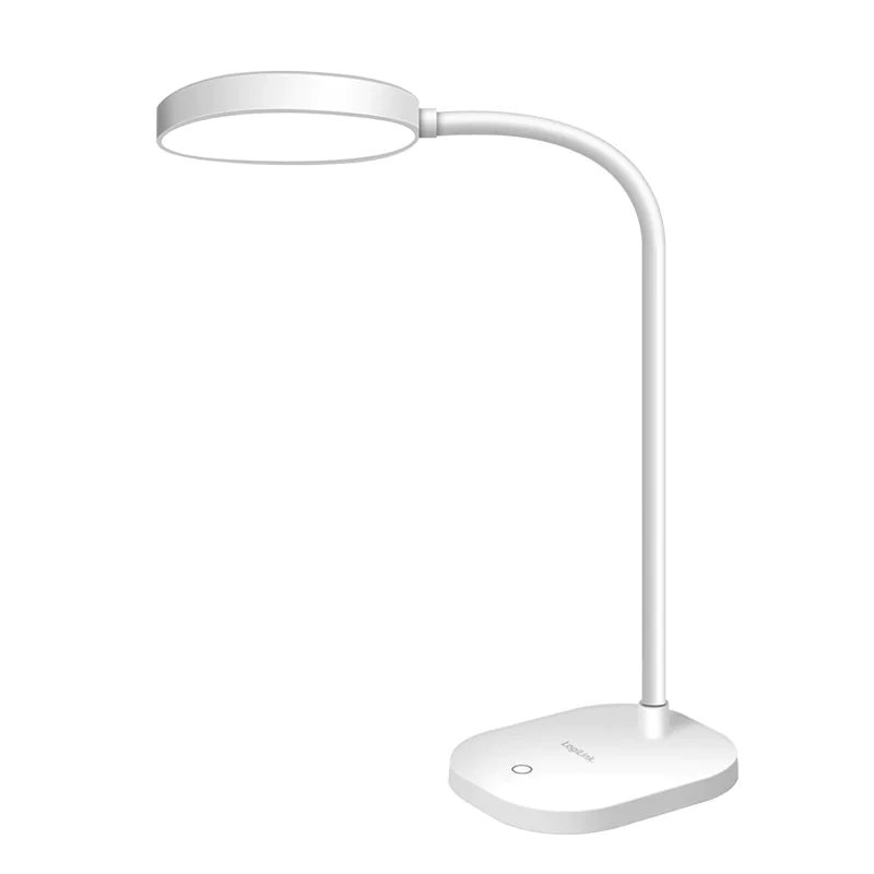 LED-Schreibtischlampe 5000 K 240 lm 360° flexibler Hals Touch-Bedienung von LogiLink - Produktbild 2 von 10